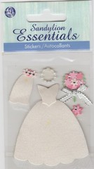 SANDYLION-JOLEE’S-CC 👰» WEDDING » 💐Scrapbooking Sticker lot-6packs +2 bonus