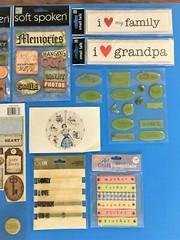 Mix FAMILY Theme Scrapbooking / Sticker Lot ~ Punch Studio ~ Me & My Big Idea