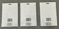 Lot of 3 – Crafters Square Pearl Jewel Stickers Red Pink Teal@ 216 Count New