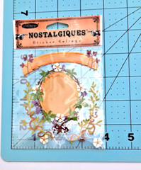 Victorian Designed Raised Stickers Bundle of 7 different Clothing Accessories