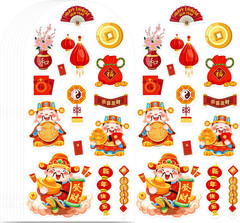 160PCS Lunar New Year Stickers – 2026 Chinese New Year of the Horse Sticker for