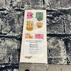 Creative Memories EASY EXPRESSIONS Die Cut Present Stickers Cardstock Shape Pack