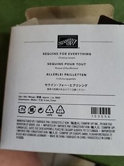 Stampin’ Up! SEQUINS FOR EVERYTHING 3600 PCS 4 Colors 3 Shapes HARD TO FIND!