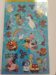 Disney Pixar Inside Out Stickers Animated Movie Emotions Sandylion