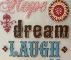 STARBURST HOPE Rub-Ons(3”x6”) MME•Hope•Dream•Laugh•Flower•Corner •Phrases•Shapes
