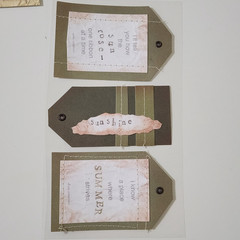 NEW Lot BEACH SUMMER Scrapbook Tags Cut-Outs 3D Kolette O’Scrap Fresh Cuts -F
