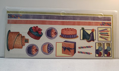 Creative Memories Cottage Birthday Stickers One Sheet New NLA HTF