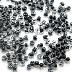 4000 pcs Glass Beads 2mm(10/0) Colour lined inside + Storage Box Jewelry Making