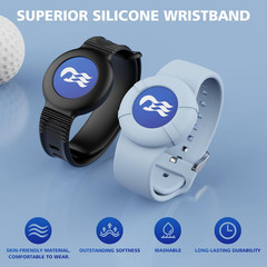 4-Pack Princess Cruise Medallion Holder for Kids and Adults, Silicone Wristbands