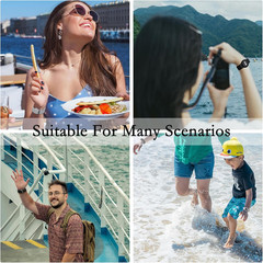 4 Pack Princess Cruise Medallion Holders for Kids and Adults, Silicone Wristband