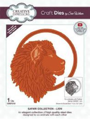 Creative Expressions METAL CUTTING DIE -SAFARI COLLECTION – LION