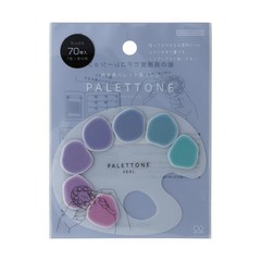 Sun-Star Stationery sticker, translucent, Paletteon, sparkling amber candy, S859