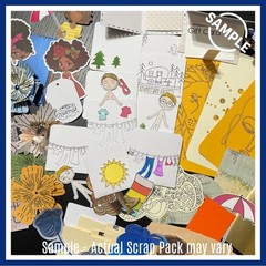 Mini Mystery Ephemera Lot for Junk Journaling, Paper Crafting & Mixed Media
