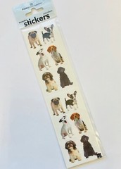 Mixed Dogs Puppy Stickers Planner Party Supply Papercraft Furry Pet Friends