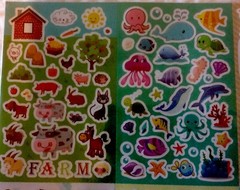 Stickers Animals 1000 Stickers, New, 3 Pages
