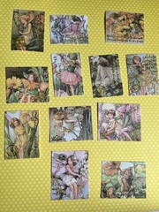 Fairies Pixies Fae Sticker Kit Scrapbooking Junk Journal Kit Planner Collage