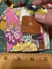 Unique Handmade Ephemera, Scrapbook,Junk Journal,tag,embellishment Mixed Media