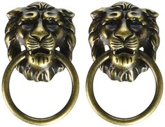 Graphic 45 Staples Door Knockers 2/Pkg ~ Antique Brass 2″X1.2″X0.6″ G4501028