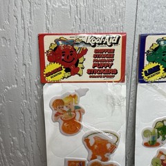 Vintage Kool-Aid Puffy Stickers Orange + Lime Scented Sniff Imperial 1983 RARE!
