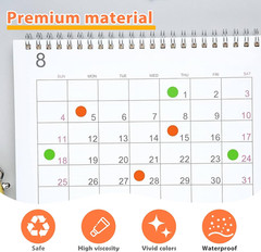 Small Dot Stickers 2750 PCS 1 4 Inch Round Color Coding Labels Classroom Offices