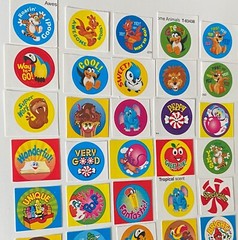 Mixed Scents | Scratch and Sniff Stickers Desserts Fruits Candy Animals Rewards