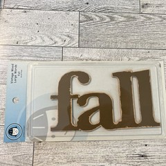 Li’l Davis Designs Vintage Wood Large Words ‘Fall’