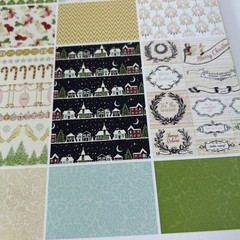 a Christmas Story Collection Websters Pages 24 pc 2 ea/12 Double Sided #PP1214