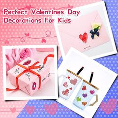 Valentine’S Heart Stickers – 2000PCS Cute Stickers for Cards & Crafts
