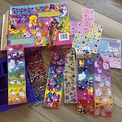 VTG Lisa Frank Sticker Stars Box Set of Vintage Stickers