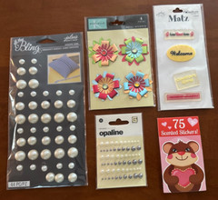 50+ New Packs of Stickers~Jolee’s`Sticko~Martha Stewart ~Bling~ Lots of Themes