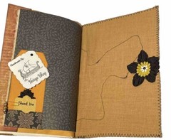 Junk journal Dog Days Summer Boys Dogs Yellow Black Keepsake Book Handmade New
