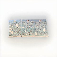 Hubman & Chubgirl | Party Penguins Planner Sticker Kit Hobonichi Cousin
