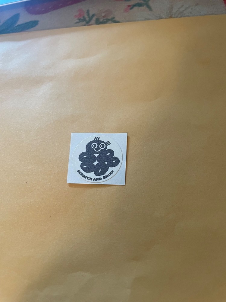 Vintage 10980s CTP Licorice Sticker