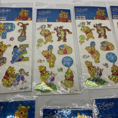Disney Pooh Piglet Eyeore Stickers lot of 10 New