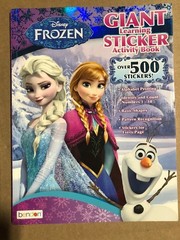 Bendon Disney Frozen Giant Learning Sticker Activity Book with 500 Plus Stickers