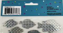 Mrs. Grossman’s Sea Creatures Stickers 3 Sheets & Dragonfly 2 Sheets NIP VTG 90s