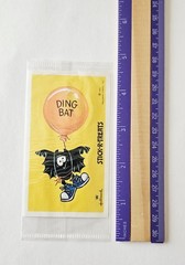 Vtg Stick R Treats Stickers NIP Hallmark Ding Bat Balloon 1984 Halloween Sticker