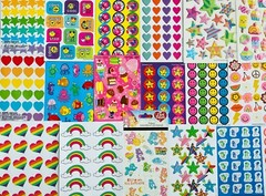 BIG MOODS, School Smart, Sandylion, Hallmark, American Greetings 555+ Stickers