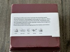 2024 Magical Wizard Castle 3D Calendar, Memo Pad/ Desk Calendar For Home Office