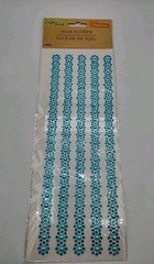 Crafters Square Jewel Stickers Crystal Epoxy Vellum Leaf Scrapbook Lot 10 Sheets