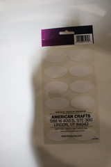 Sticko Autocollant 12PC 2 Each Color Oval Labels Scrapbooking Crafts Journalling