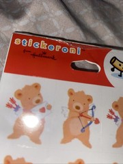 Hallmark Stickeroni Valentine’s Day Stickers Cupid Bear Love