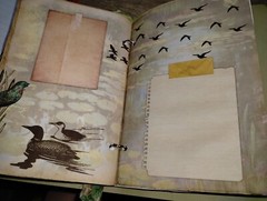 Pond Life Junk Journal Scrapbook USA Seller