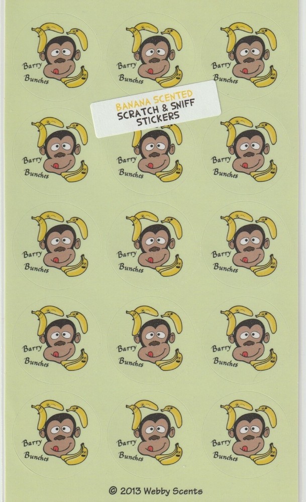 Scratch & Sniff » Webby, Trend, School Time & Stink Factory » Scented Stickers
