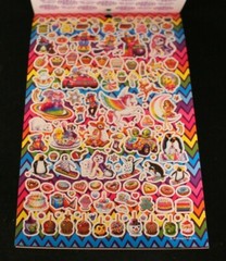 Lisa Frank – Sticker Book – Over 600 Stickers – 5 Sheets – Official Lisa Frank