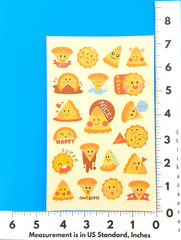 Flower Scented Scratch & Sniff Sticker Sheet (Not Pizza Scented)