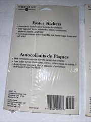 Forget Me Not American Greetings Easter Stickers Eggs Bunny Chicks Vintage