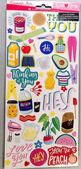 American Crafts Cozy At Home Chores Stickers 95 pcs 2 Sheets 12″ Kitchen Laundry