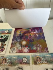 Art by Marlene SO-FISH-TICATED Studio Light paper Elements Arty Pad 3 Stamp Sets