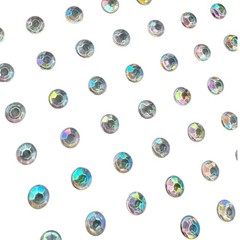 10 Jolee’s Boutique All That Bling Adhesive Sparkly Clear Iridescent Rhinestone